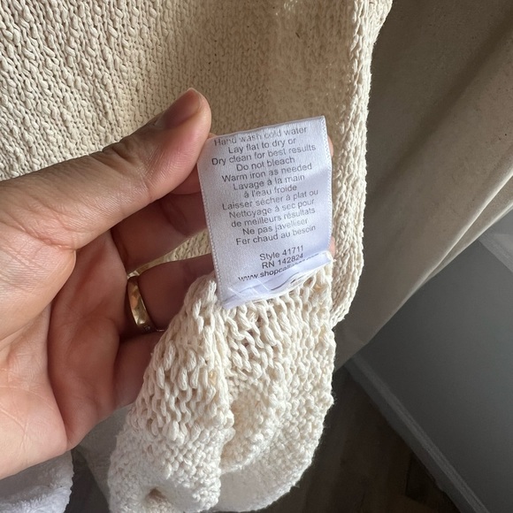 Anthropologie Callahan Island Knit Maxi Sleeveless Dress | Medium Petite - Picture 9 of 9